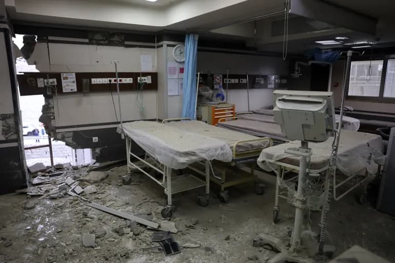 Strike on Gandhi Hospital — Tehran