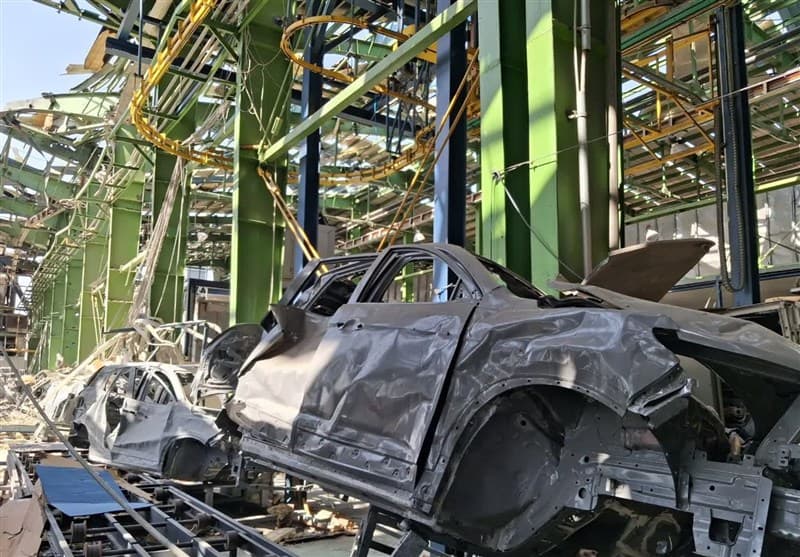 Missile Strike on Farda Motors Automotive Factory, Borujerd