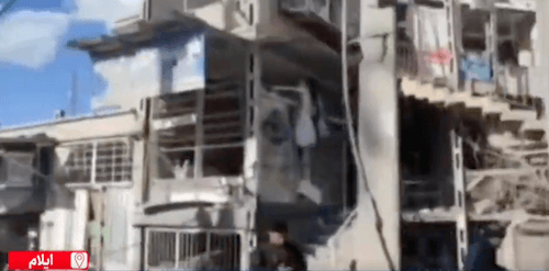 Missile Attacks on Sarabeleh Residential Area, Chardavol, Ilam