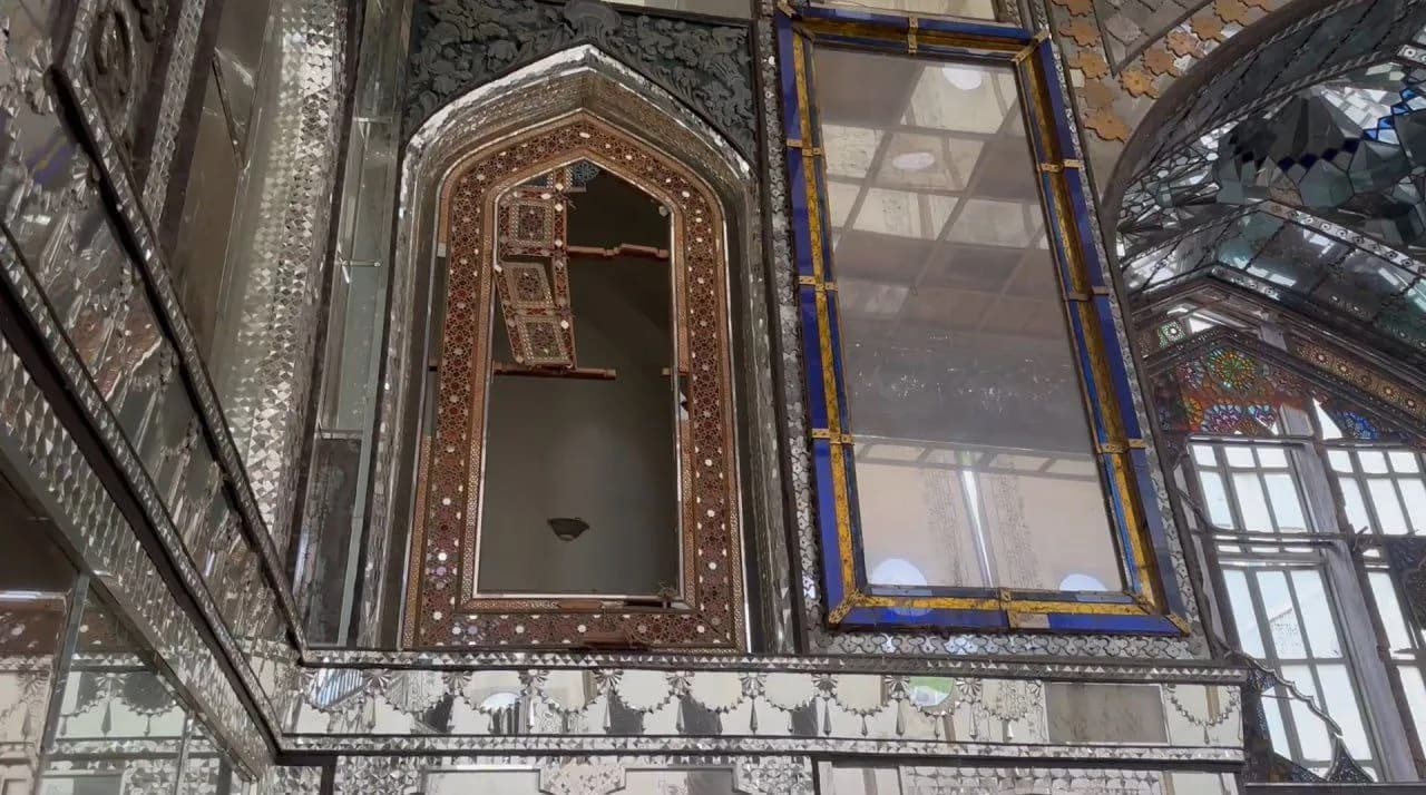 Damage to Golestan Palace UNESCO World Heritage Site