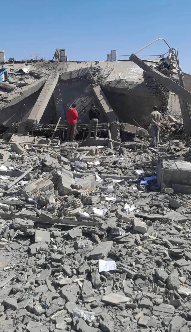 Airstrike at Divandarreh Post Office