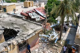 The Drone Detected First, Then They Dropped the Bomb Directly on the House.