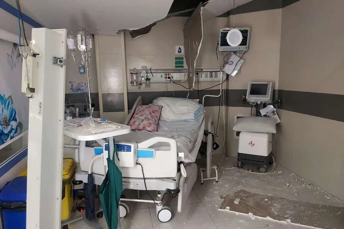 Strike on Shohada-ye Khalij-e Fars Educational & Medical Center, Bushehr