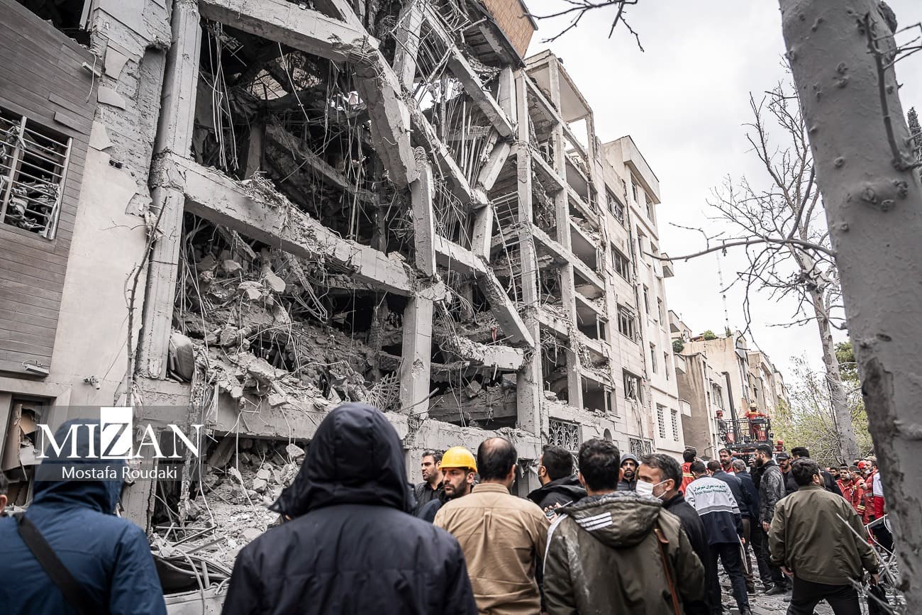 Airtstrike on Residential Building, Sabounchi Street, Tehran