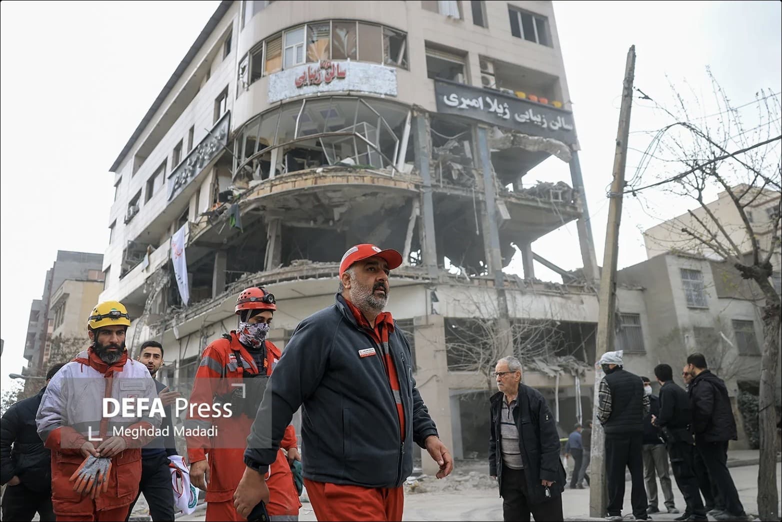 Strike on Residential Building, Heravi Square, Tehran