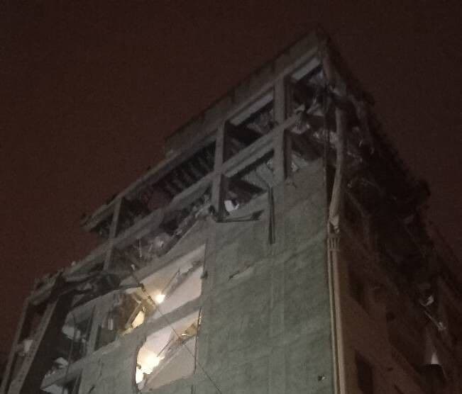 Strike on Residential Building, Shahriari Street, Urmia