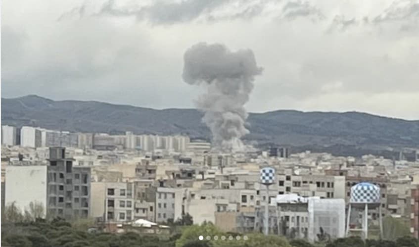 Strike on Shahid Mahallati Town, Shemiranat